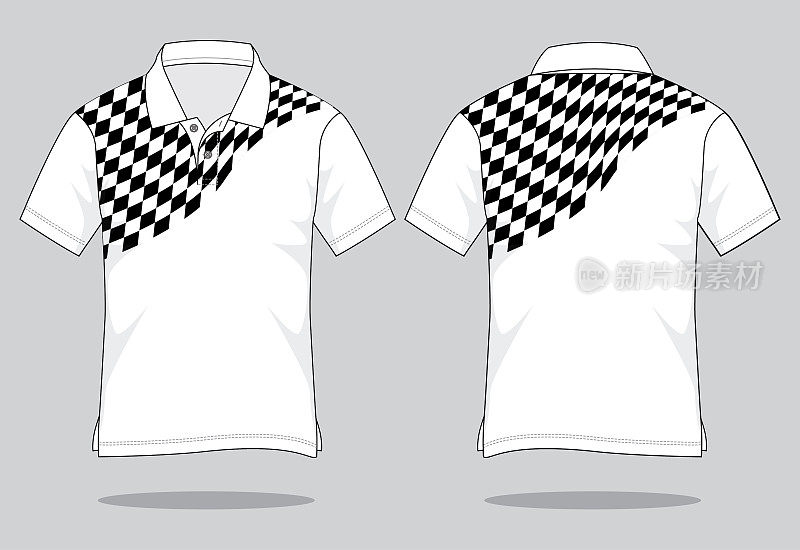 Polo Shirt Design Vector